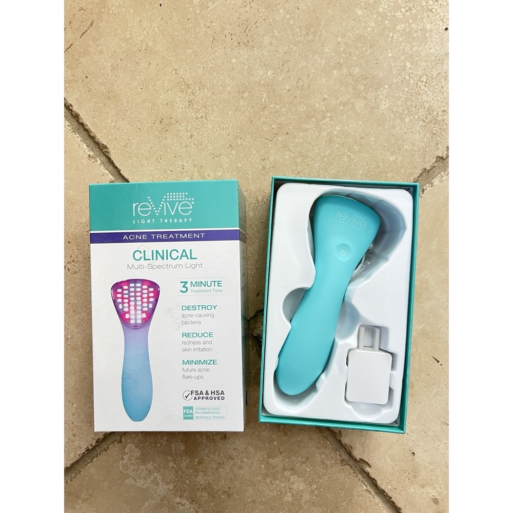 reVive Light Therapy Clinical 3-min Acne Treatment Multi-Spectrum Light Open Box